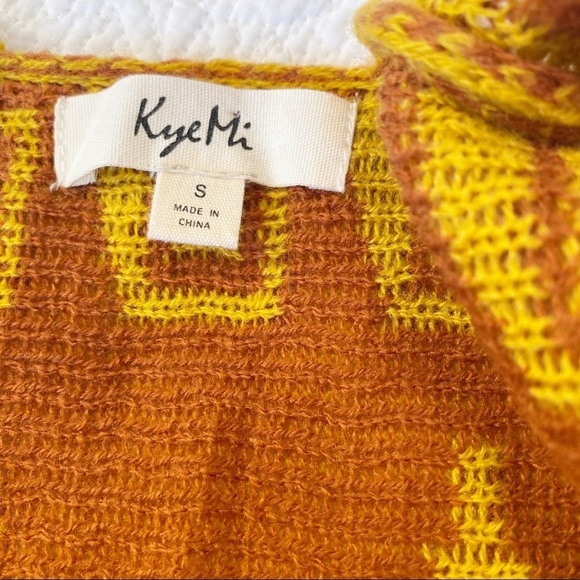 Kye Mi Open Front Aztec Print Cardigan - S - Picture 5 of 7